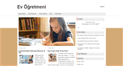 Desktop Screenshot of evogretmeni.com