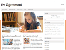 Tablet Screenshot of evogretmeni.com